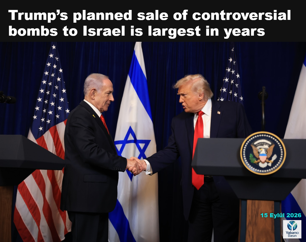 Başkan Donald Trump ve İsrail Başbakanı Benjamin Netanyahu, aralık ayında Florida’nın Palm Beach kentindeki Trump’ın Mar-a-Lago kulübünde ortak basın toplantısına katılıyor. (Joe Raedle/Getty Images)