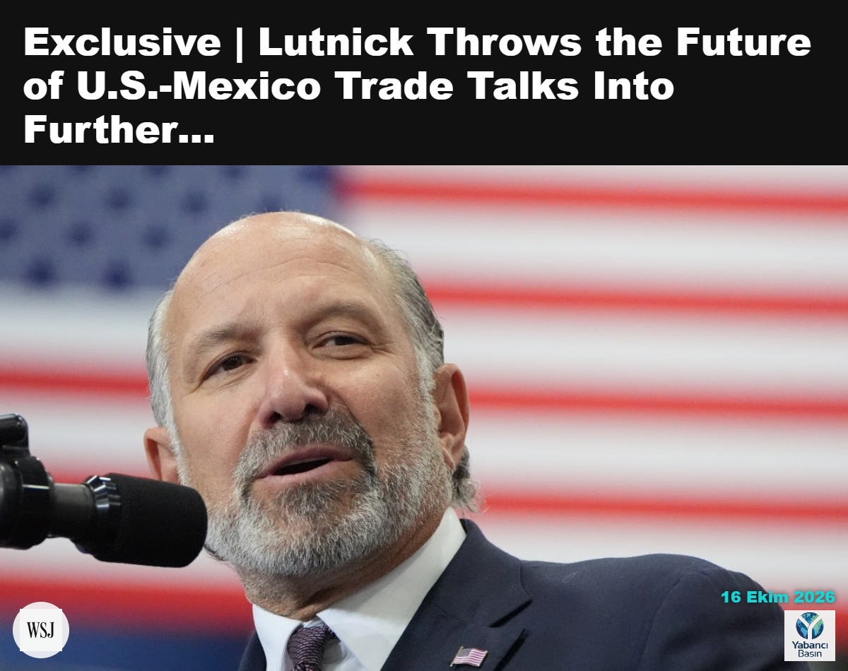 ABD Ticaret Bakanı Howard Lutnick