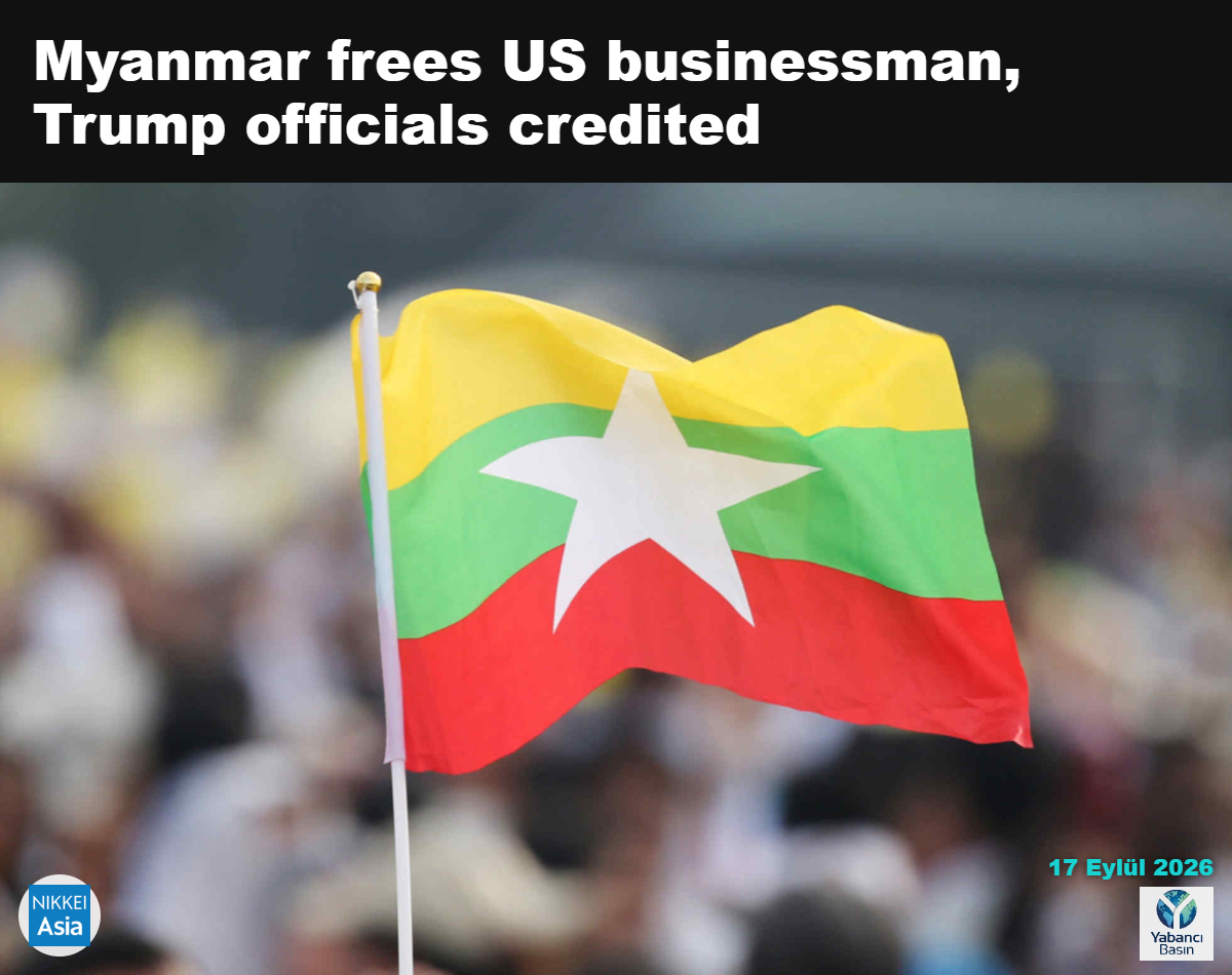 Myanmar Devlet Başkanı'nın ofisi, Adam Castillo'nun serbest bırakılması kararının Myanmar ile ABD arasındaki ikili dostane ilişkiler dikkate alınarak alındığını açıkladı. © Reuters