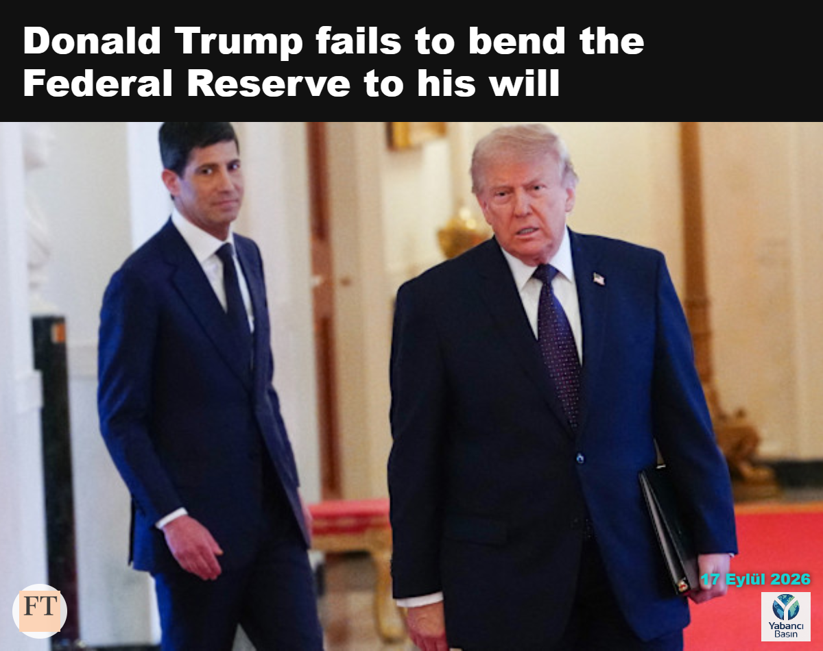 Fed Başkanı Kevin Warsh ile Donald Trump. Başkan, Fed’in çarşamba günü faizleri artırmasının ardından Kevin’e yönetim kuruluyla aynı yönde oy vermesinin sonucu değiştirmeyeceğini söyledi. © AFP veya lisans verenler