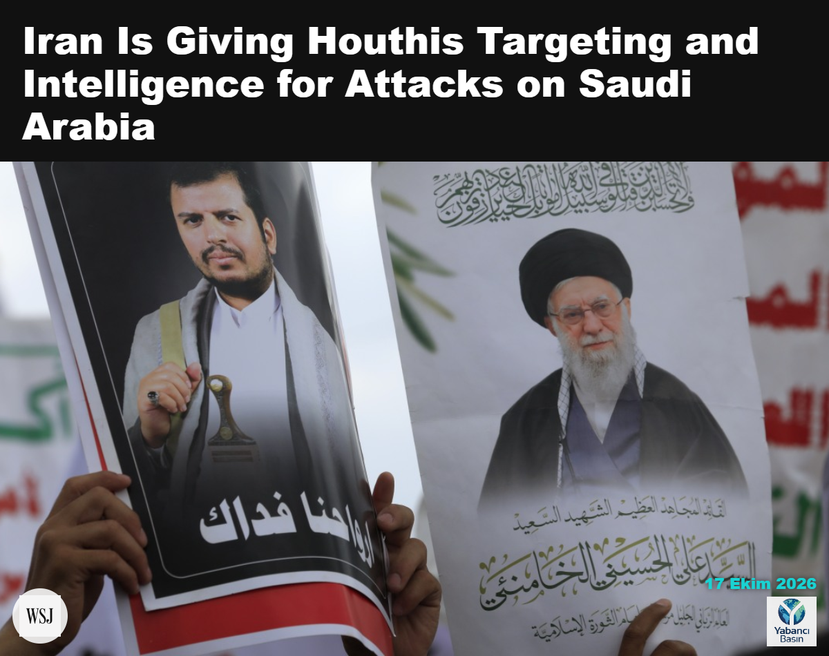 Husi destekçileri, Yemen’in Sana kentindeki bir protesto sırasında lider Abdülmelik el-Husi ve hayatını kaybeden eski İran Dini Lideri Ali Hamaney’in posterlerini taşıyor. YAHYA ARHAB/EPA/SHUTTERSTOCK