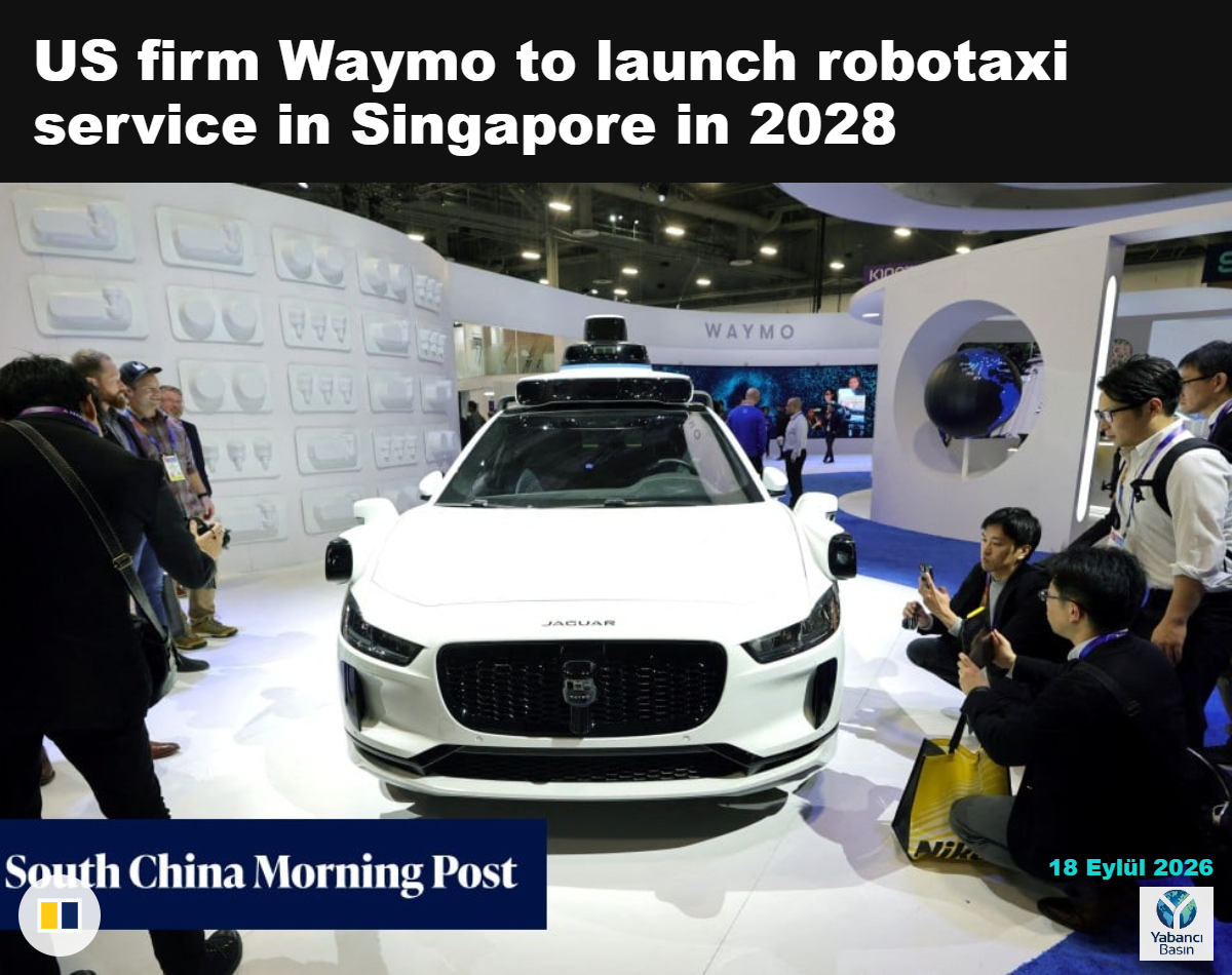 Waymo'nun tanıtım etkinliğinde sergilenen Jaguar I-Pace aracı.