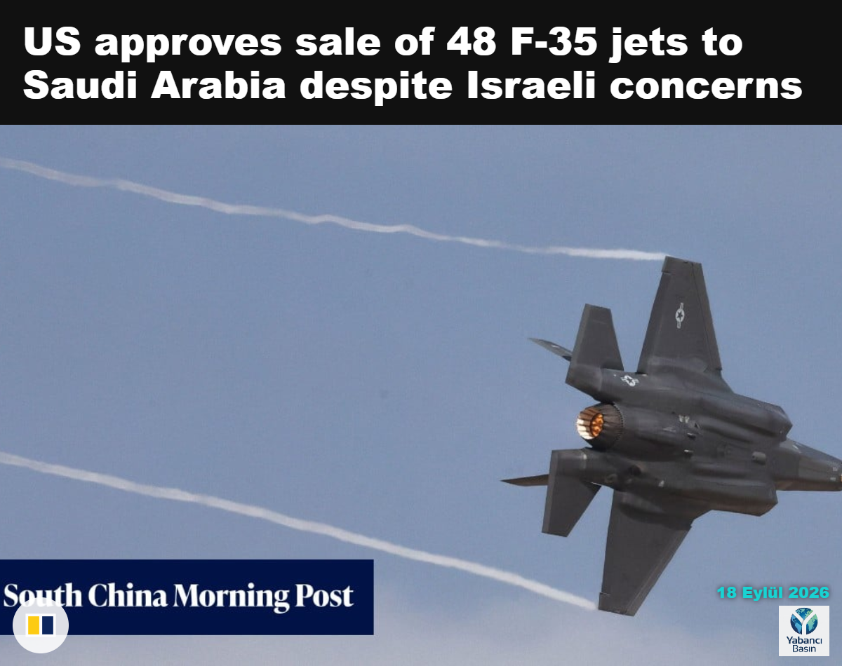 Suudi Arabistan Veliaht Prensi Muhammed bin Selman ve ABD Başkanı Donald Trump, Kasım 2025’te Beyaz Saray’da F-15 ve F-35 savaş uçaklarının uçuş gösterisini izliyor. Fotoğraf: AFP
