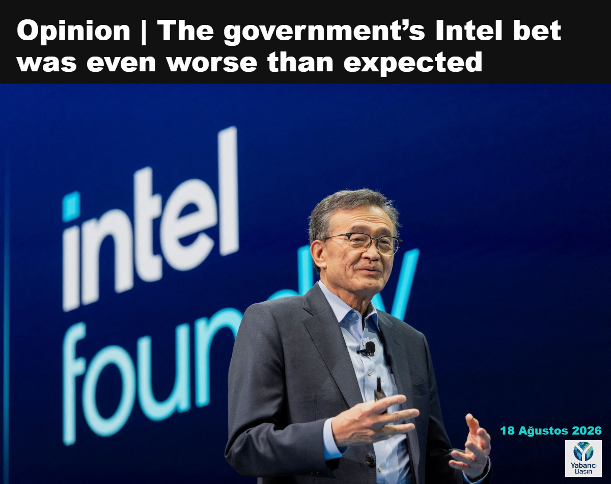 Intel CEO'su Lip-Bu Tan, 29 Nisan 2025'te Kaliforniya'nın San Jose kentinde şirketin Yıllık Üretim Teknolojisi Konferansı'nda konuşuyor. (Laure Andrillon/Reuters)
