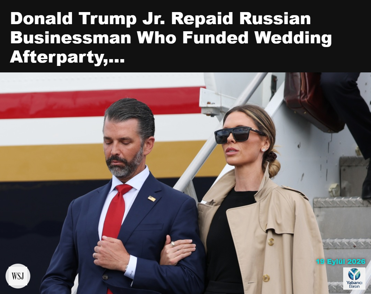 Donald Trump Jr.’ın düğün sonrası partisinin masraflarını, Rusya Devlet Başkanı Vladimir Putin’le yakın ilişkileri bulunan Rus iş insanı Umar Kremlev karşıladı. Fotoğraf: Anna Moneymaker/Getty Images