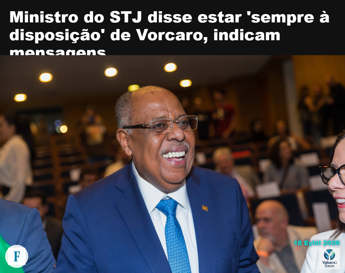 STJ Bakanı ve CNJ’nin mevcut başmüfettişi Benedito Gonçalves, USP’deki bir törende — Ronny Santos — 24 Haziran 2024/Folhapress