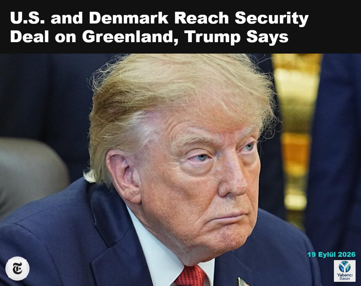 Başkan Trump, cuma günü Oval Ofis’te. Yönetiminin Danimarka ile Grönland konusunda anlaşmaya vardığını sosyal medya paylaşımıyla duyurdu. Haiyun Jiang/The New York Times