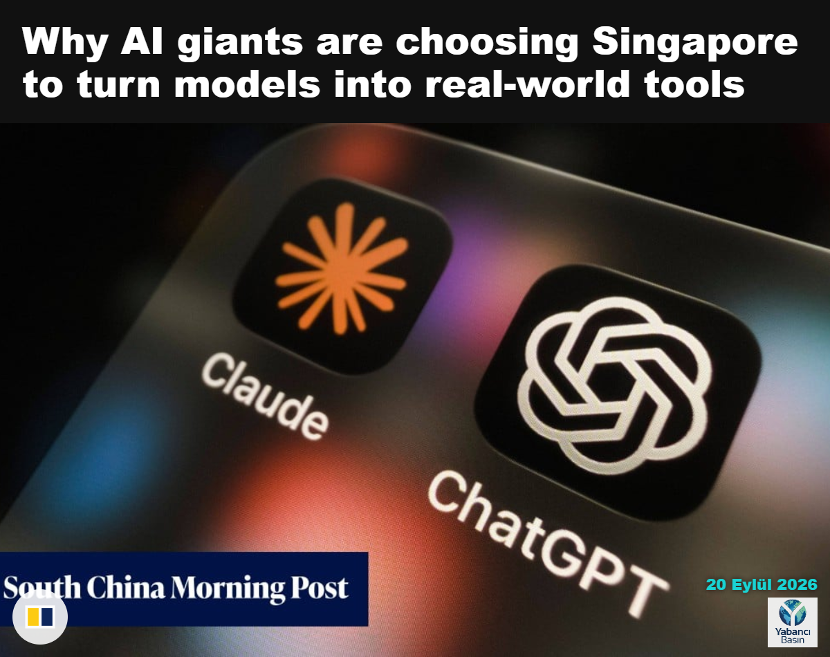 Singapur’daki Google ofisinin önünden geçen bir adam, Mayıs 2019. Fotoğraf: Reuters