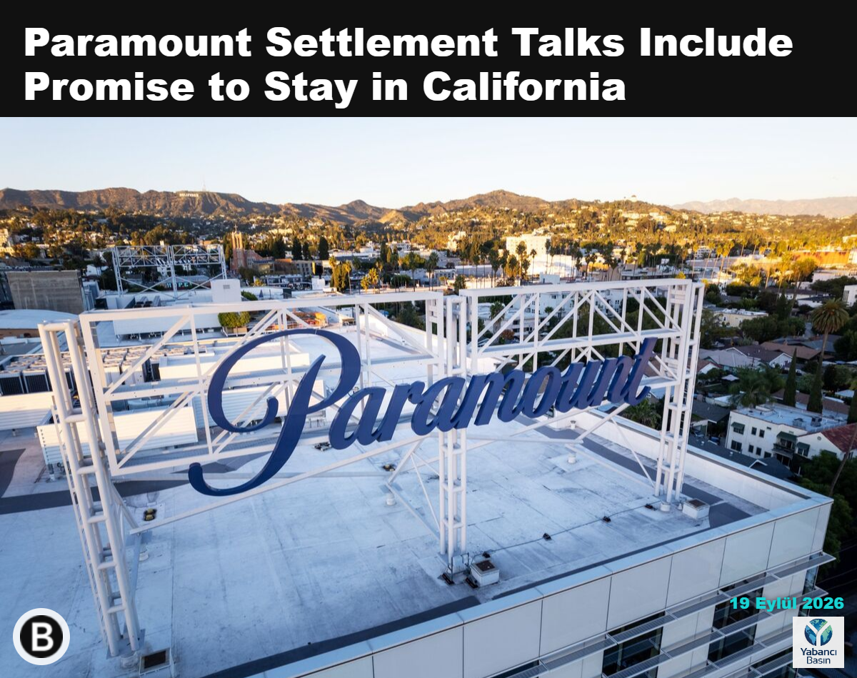 Kaliforniya’nın Los Angeles kentindeki Paramount Stüdyoları. Fotoğraf: Ethan Swope/Bloomberg
