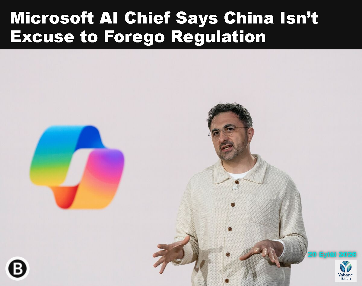 Microsoft AI Üst Yöneticisi Mustafa Suleyman. Fotoğraf: David Ryder/Bloomberg