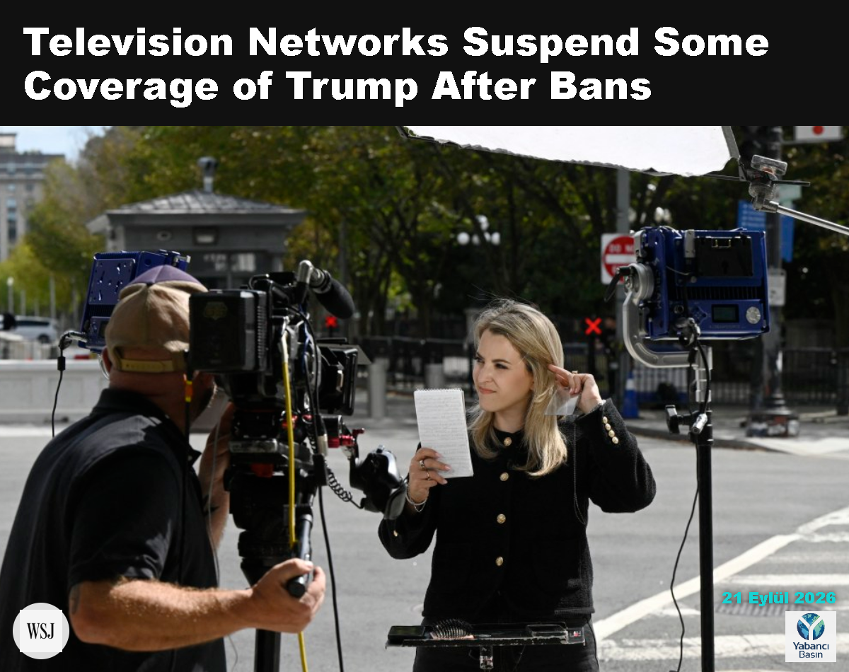 CNN, MS NOW ve Politico’ya yönelik medya yasağının ardından Başkan Trump, yeni Beyaz Saray helikopter pistinin açılışı için düzenlenen kurdele kesme törenine katıldı. Trump’ın açıklamalarının sesi duyulmadı. Fotoğraf: Joey Sussman/ZUMA Press