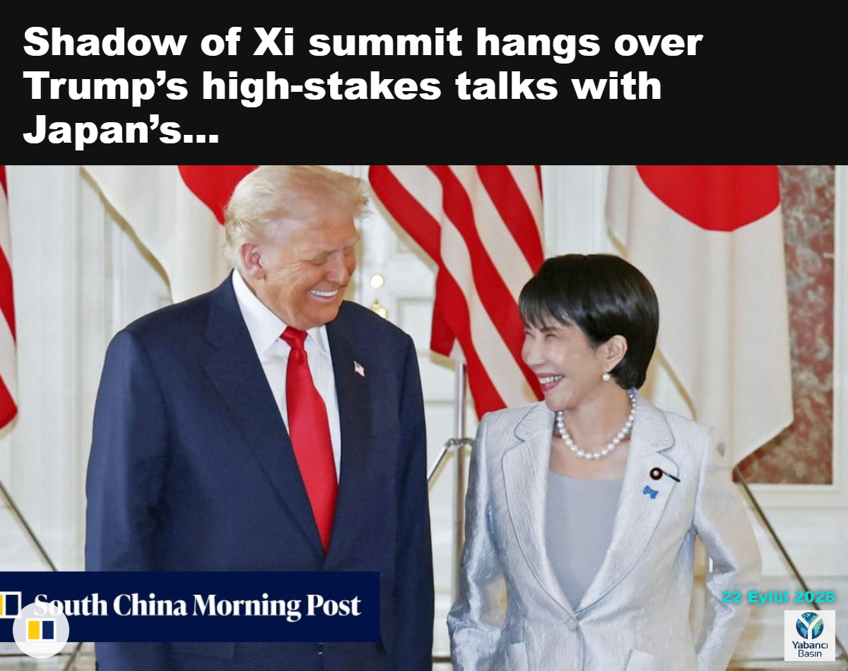 ABD Başkanı Donald Trump ve Japonya Başbakanı Sanae Takaichi.