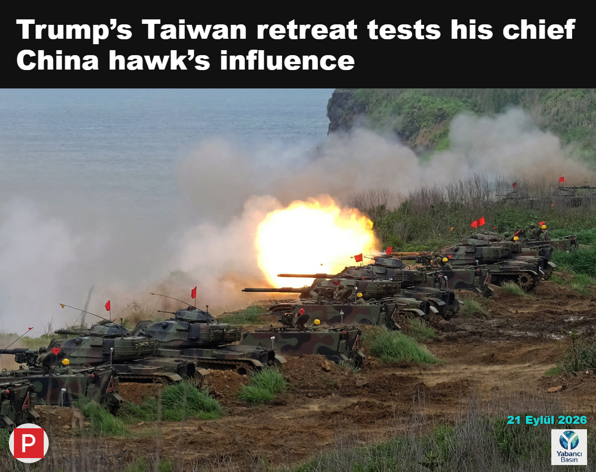 Tayvan’ın yıllık gerçek atışlı Han Kuang askeri tatbikatları sırasında ABD yapımı M60 A3 tankları. Tayvan, olası Çin saldırısını caydırmak için gereken ateş gücünü sağlamak amacıyla ABD silah satışlarına güveniyor. | AFP via Getty Images