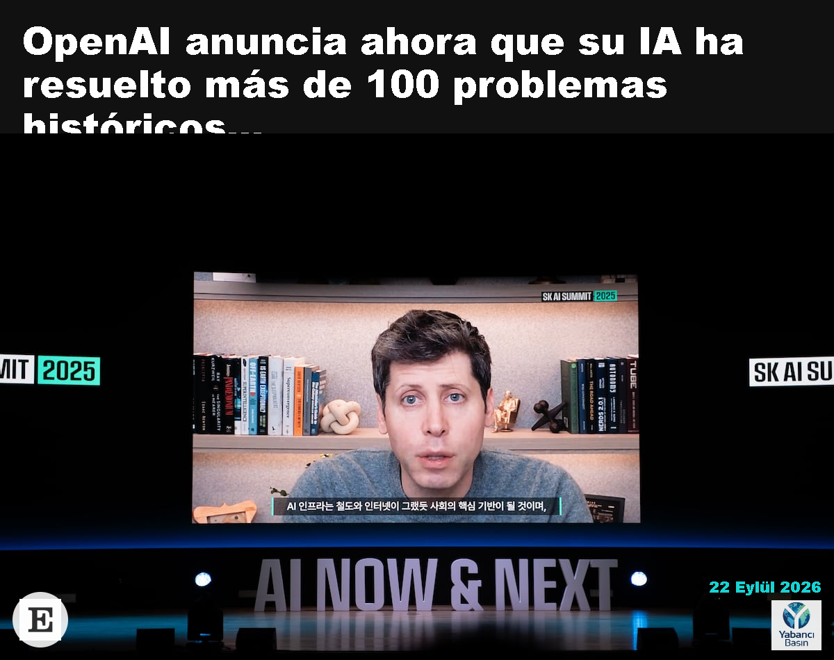 OpenAI İcra Kurulu Başkanı Sam Altman, geçen kasım ayında Güney Kore’nin Seul kentinde bir konferans veriyor. HWAWON CECI LEE (ANADOLU/GETTY IMAGES)