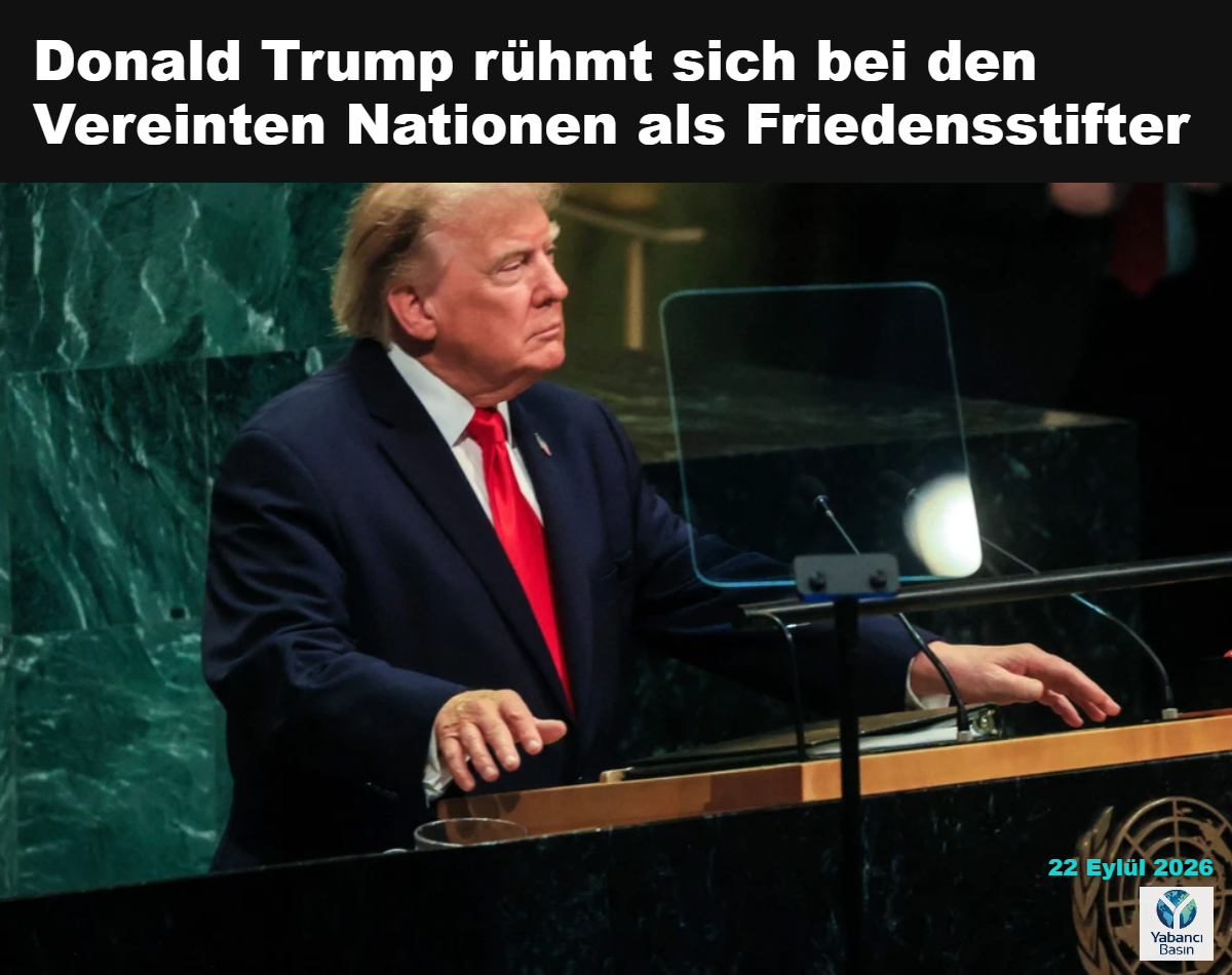 Donald Trump, salı günü New York’taki BM Genel Kurulu’nda. AFP