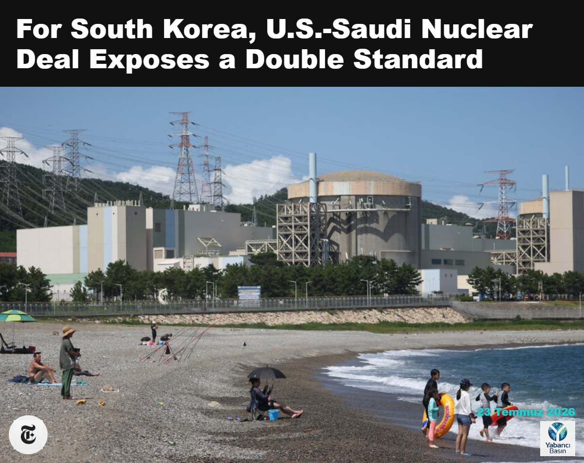 Güney Kore’nin Gyeongju kentinde, 2022’de Wolseong Nükleer Enerji Santrali yakınındaki bir plaj. Ülke, dünyanın en büyük nükleer enerji sektörlerinden birine sahip. Kim Hong-Ji/Reuters
