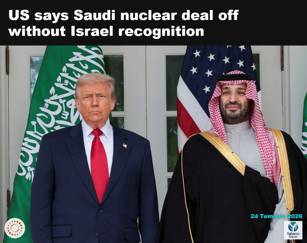 ABD Başkanı Donald Trump ile Suudi Arabistan Veliaht Prensi ve Başbakanı Muhammed bin Selman, 18 Kasım 2025'te ABD'nin Washington kentindeki Beyaz Saray'da poz verdi. REUTERS/Jessica...