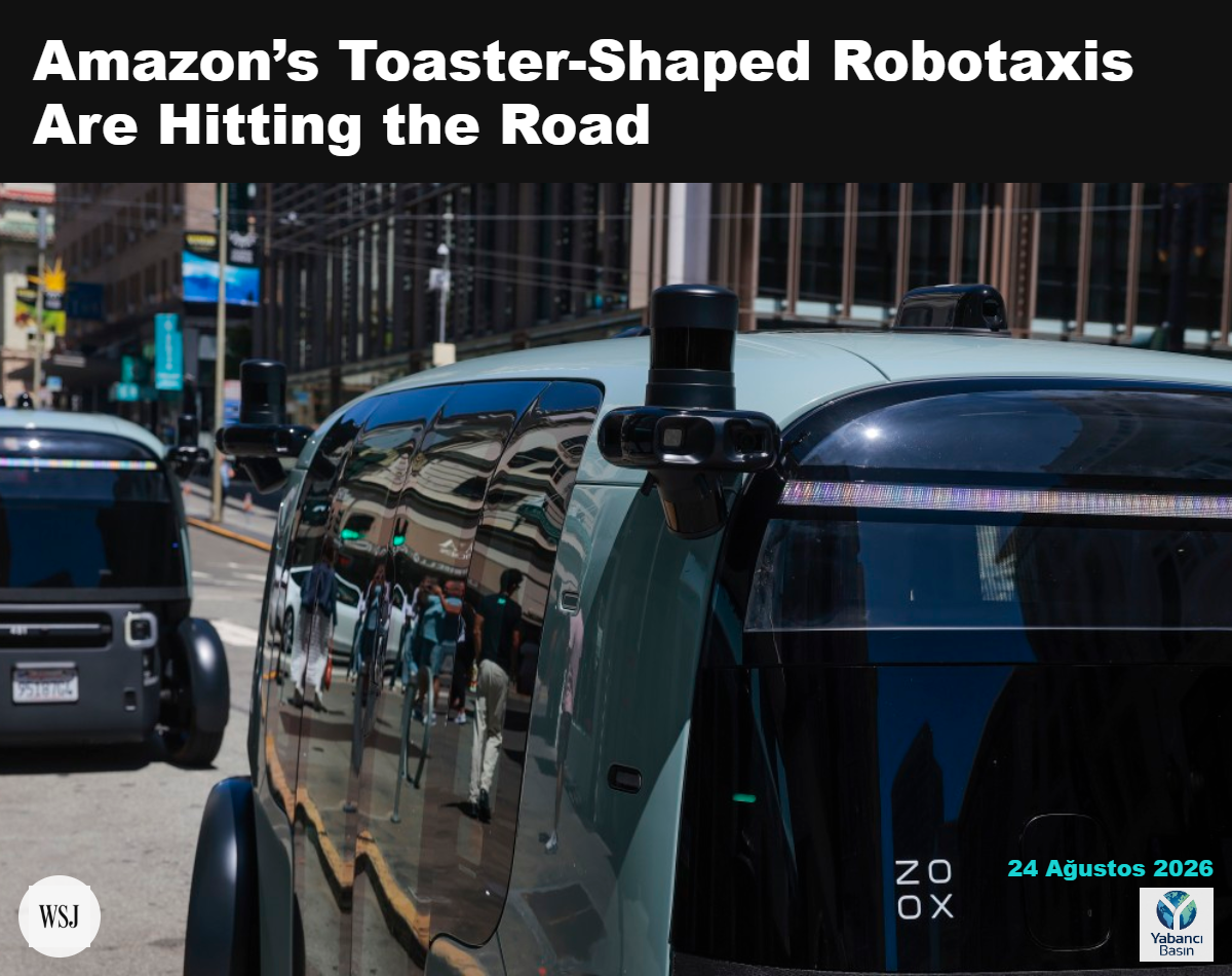 Zoox robotaksileri kamuya açık yollarda üç milyondan fazla sürücüsüz mil katetti. HEATHER DIEHL/GETTY IMAGES