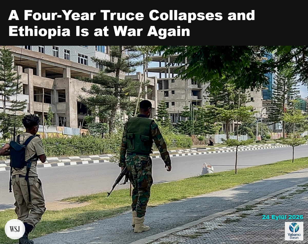 Kuzey Etiyopya’nın Mekelle kentinde Tigray Halk Kurtuluş Cephesi üyeleri. AGENCE FRANCE-PRESSE/GETTY IMAGES