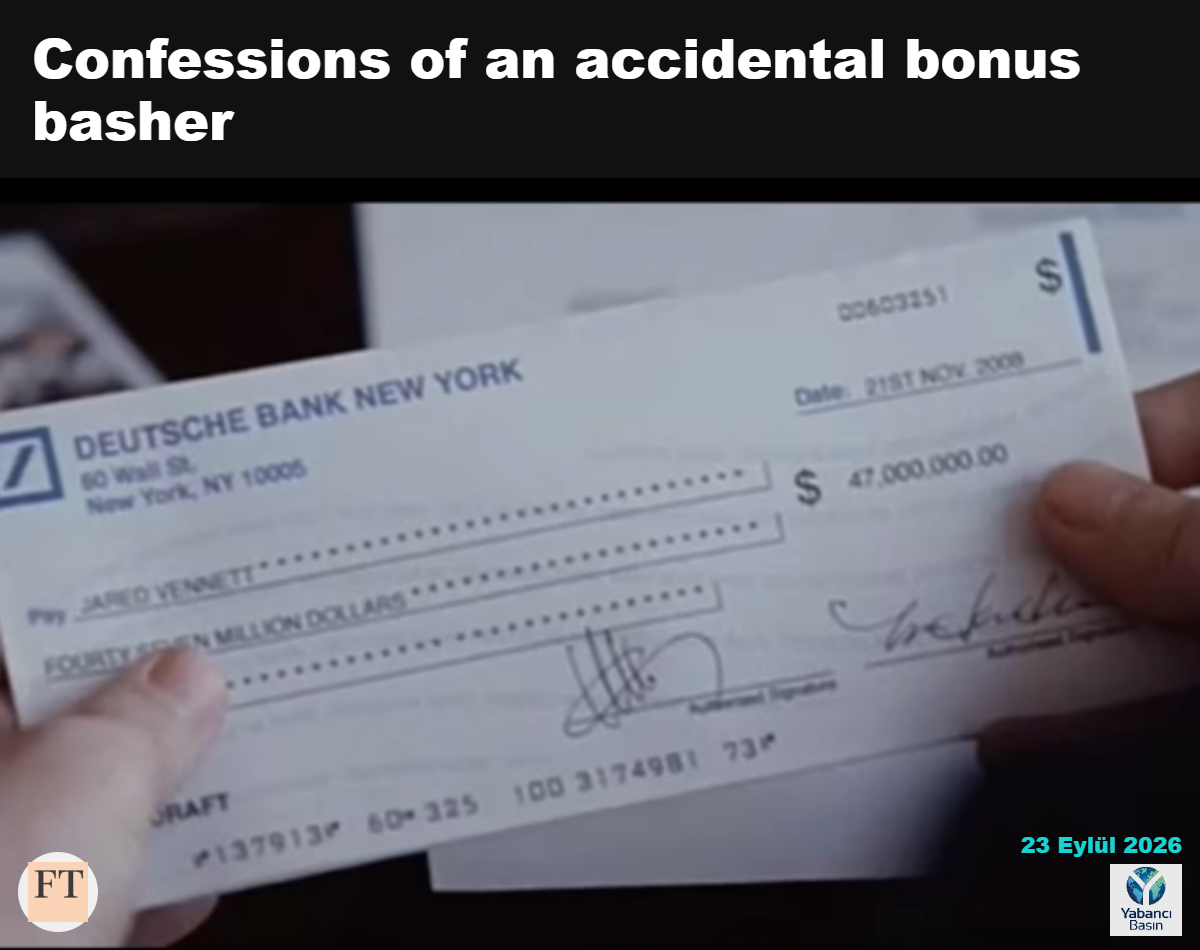 Deutsche Bank New York tarafından düzenlenmiş 47 milyon dolarlık bir çekin görüntüsü. © The Big Short