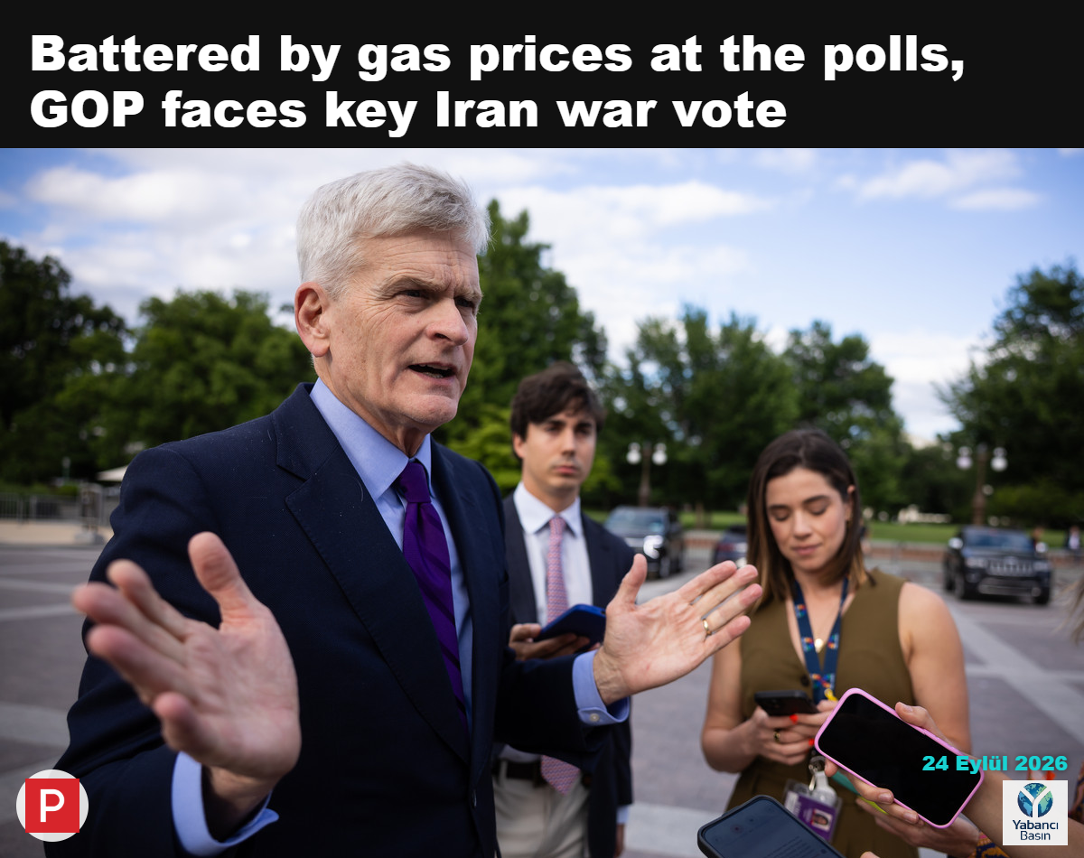 Senatör Bill Cassidy (Louisiana), 8 Haziran 2026’da ABD Kongre Binası önünde gazetecilerle konuşuyor. (Francis Chung/POLITICO via AP Images) | AP