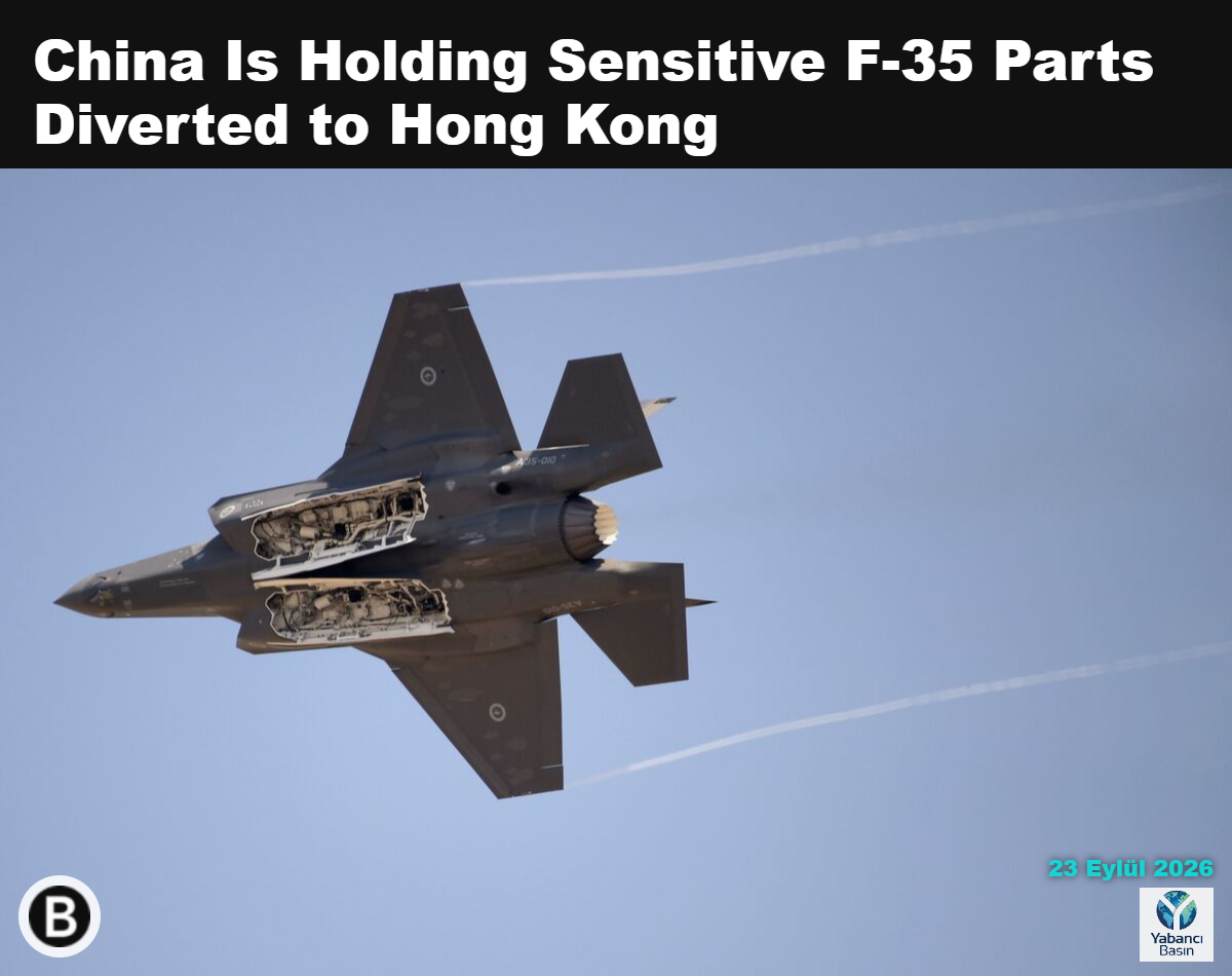 Avustralya Kraliyet Hava Kuvvetleri’ne ait Lockheed Martin F-35 Lightning II savaş uçağı. Fotoğraf: Carla Gottgens/Bloomberg