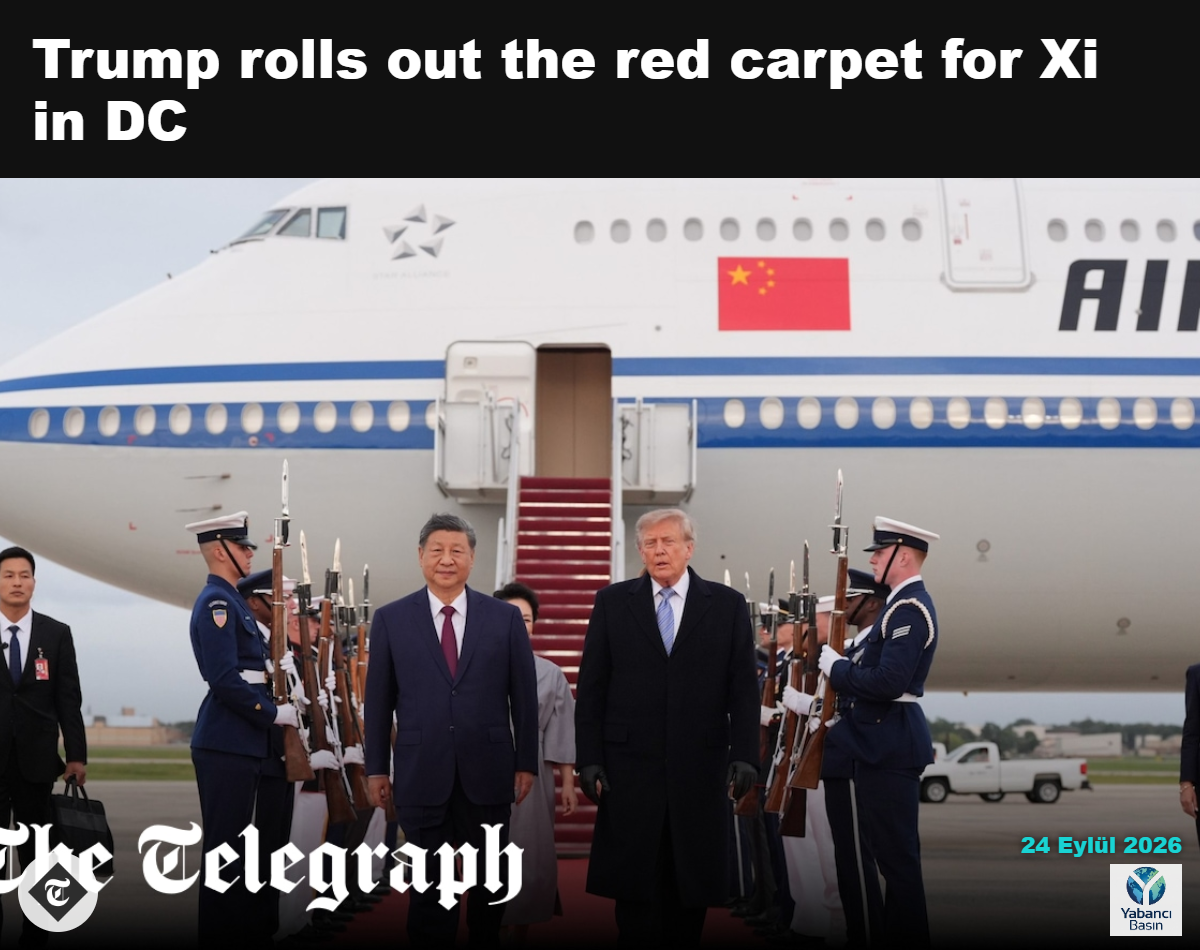 Donald Trump, üç günlük resmi ziyaret öncesinde Maryland’deki Joint Base Andrews’ta Xi Jinping’i karşılıyor. Kredi: Alex Brandon/AP Photo