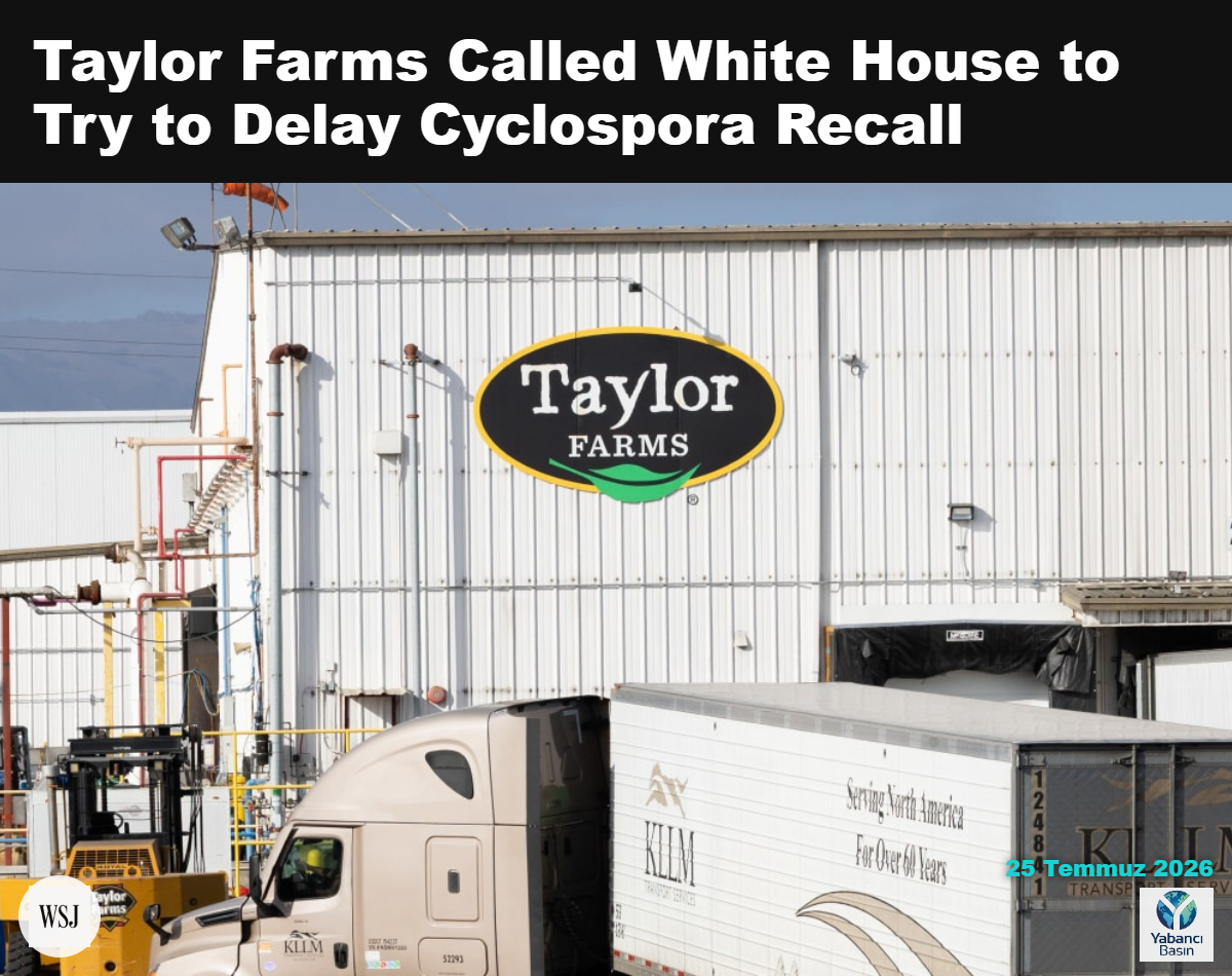 Salinas, Kaliforniya’daki bir Taylor Farms tesisi. BENJAMIN FANJOY/GETTY IMAGES