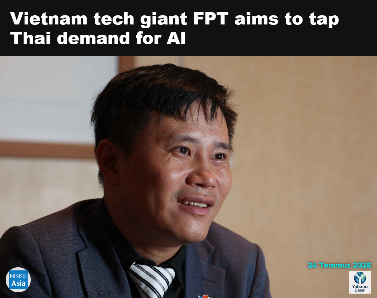 FPT Tayland ve FPT Tayvan CEO'su Levi Nguyen, 16 Temmuz'da Bangkok'ta Nikkei Asia'ya verdiği röportajda konuşuyor. (Fotoğraf: Ken Kobayashi)