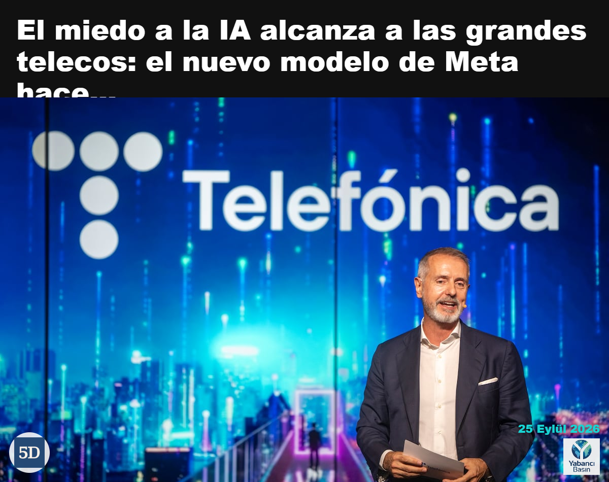 Telefónica Başkanı Marc Murtra. Europa Press / Lorena Sopeña (Europa Press)