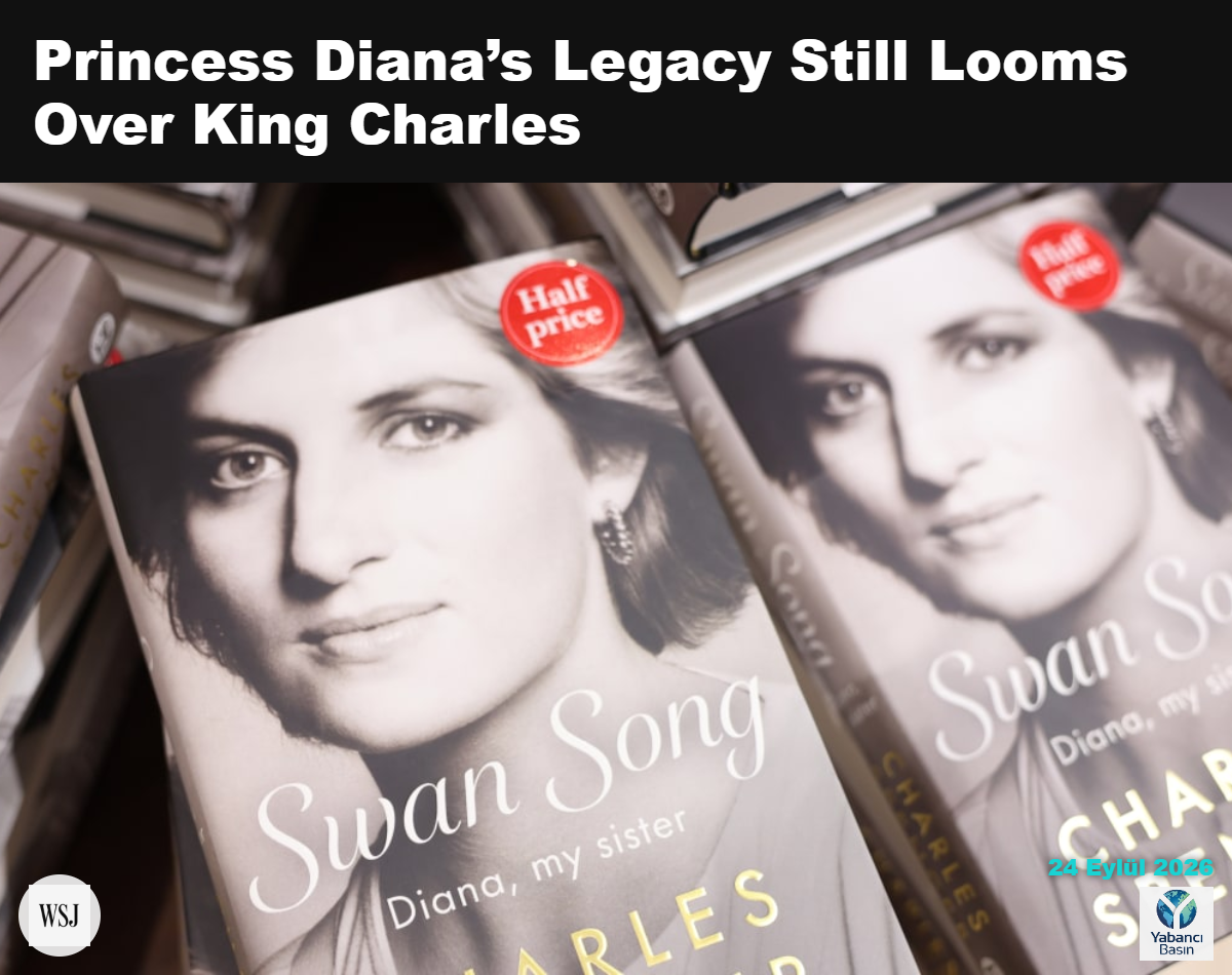 Diana’nın küçük kardeşi Charles Spencer, yeni anı kitabında kız kardeşinin ölümünün ardından yaşananları yeniden ele alıyor. NEIL HALL/EPA/SHUTTERSTOCK