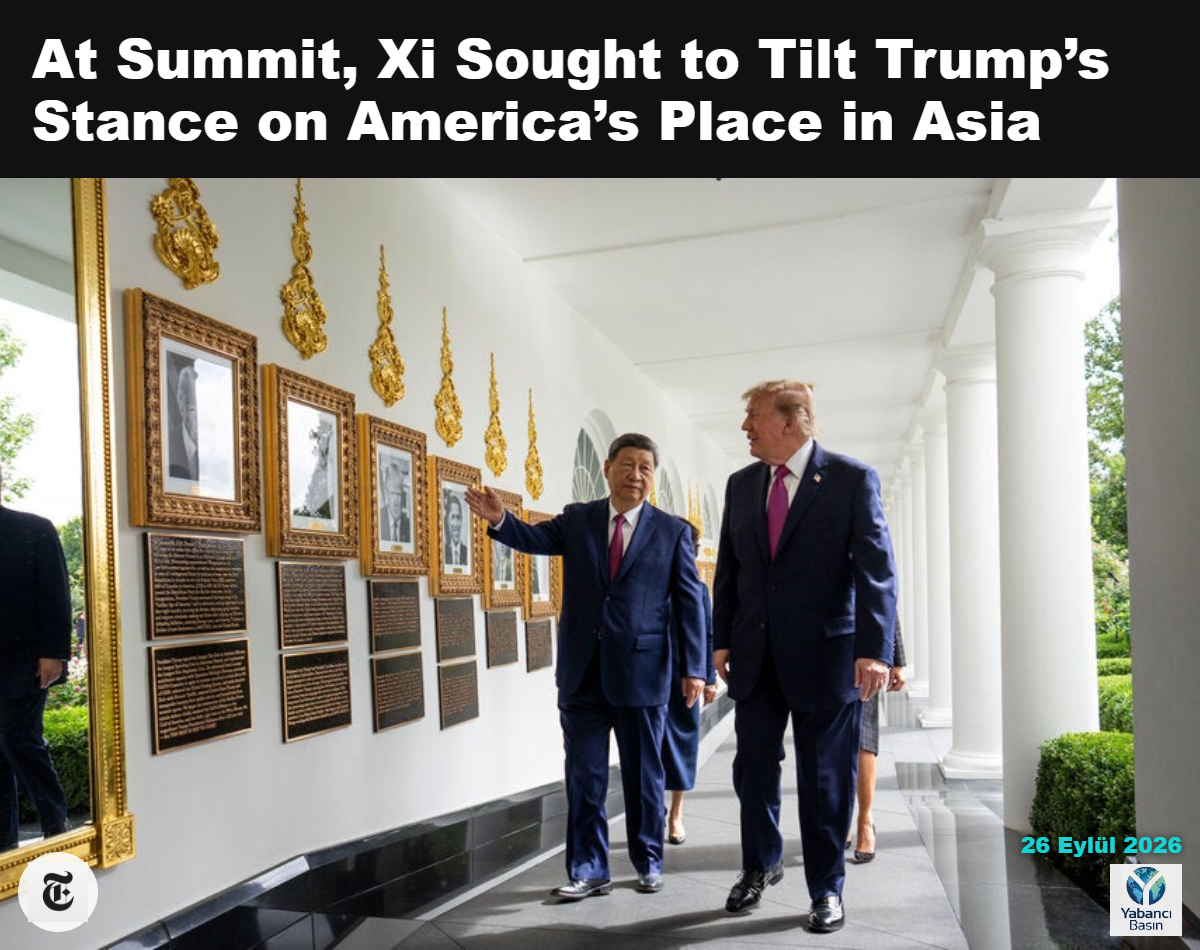 Çin lideri Xi Jinping ve Başkan Trump, perşembe günü Beyaz Saray’daki karşılama töreni sırasında. Doug Mills/The New York Times