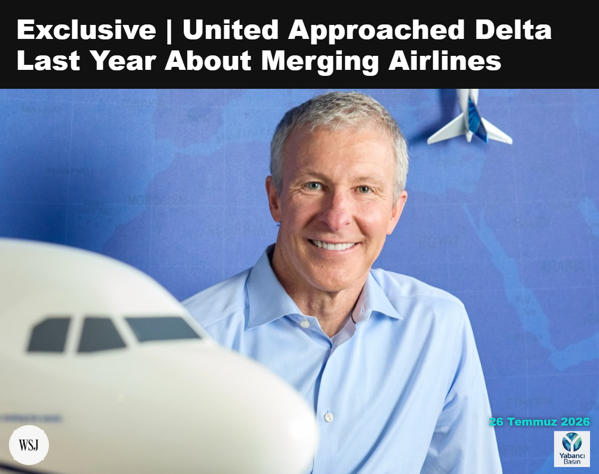 United Airlines CEO'su Scott Kirby — Saverio Truglia, WSJ