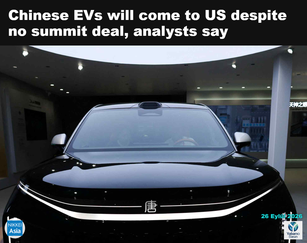 BYD gibi Çinli otomobil üreticileri küresel pazardaki paylarını artırmaya devam ediyor. © Reuters