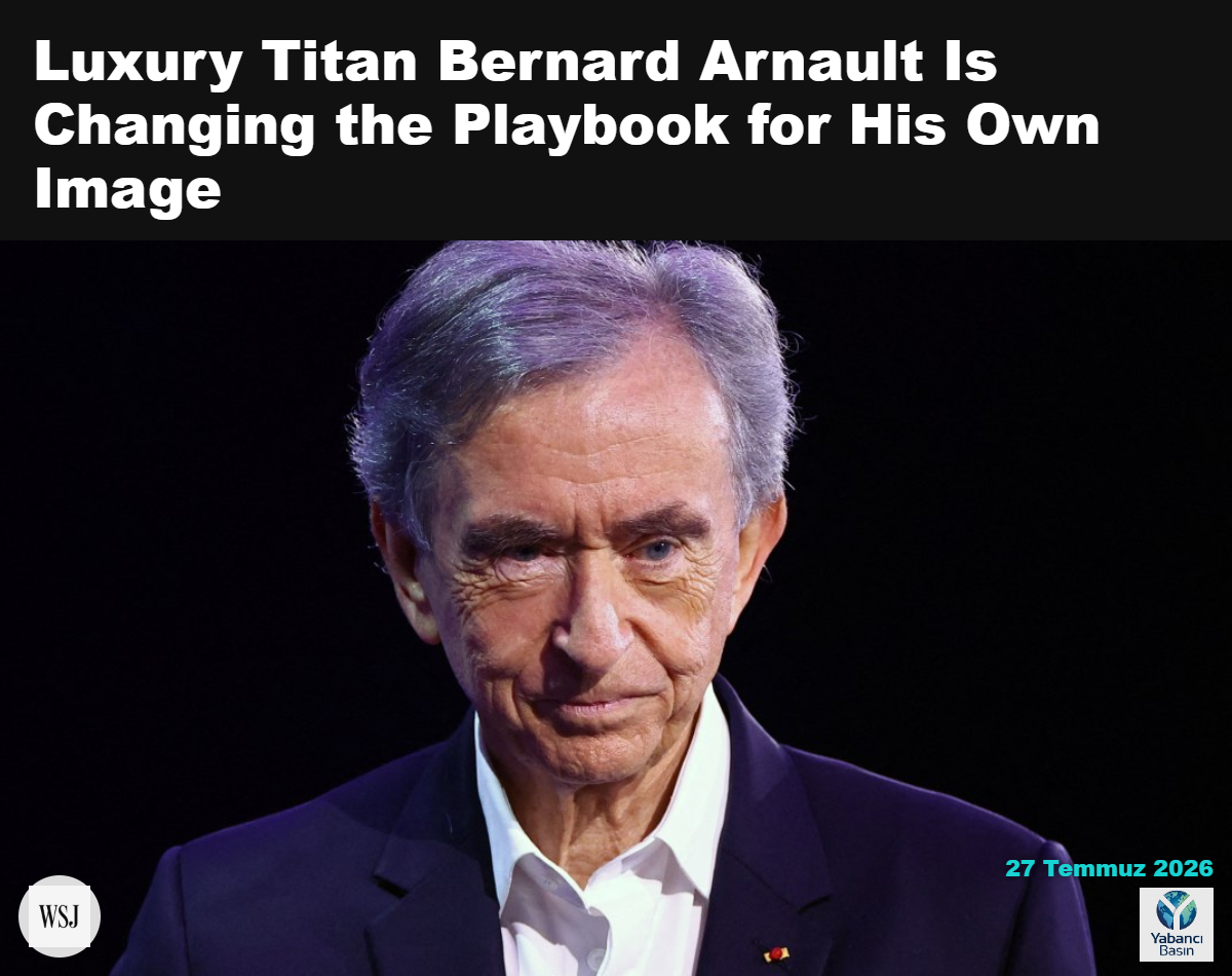Bernard Arnault, geçen ay Paris’te düzenlenen bir teknoloji fuarında. ABDUL SABOOR/REUTERS