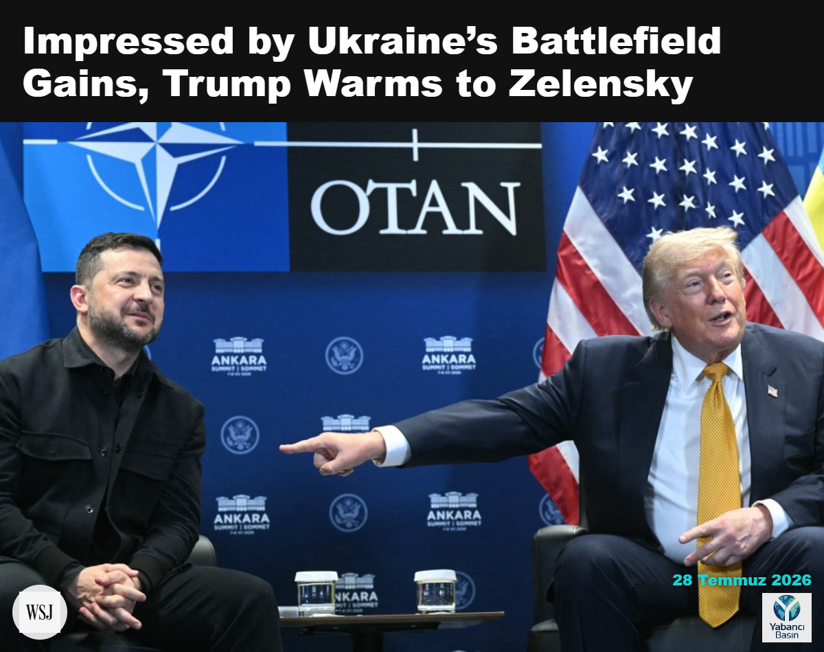Başkan Trump, bu ay Türkiye’deki bir zirvede Ukrayna Devlet Başkanı Volodimir Zelenskiy ile görüştü. SAUL LOEB/AFP/GETTY IMAGES