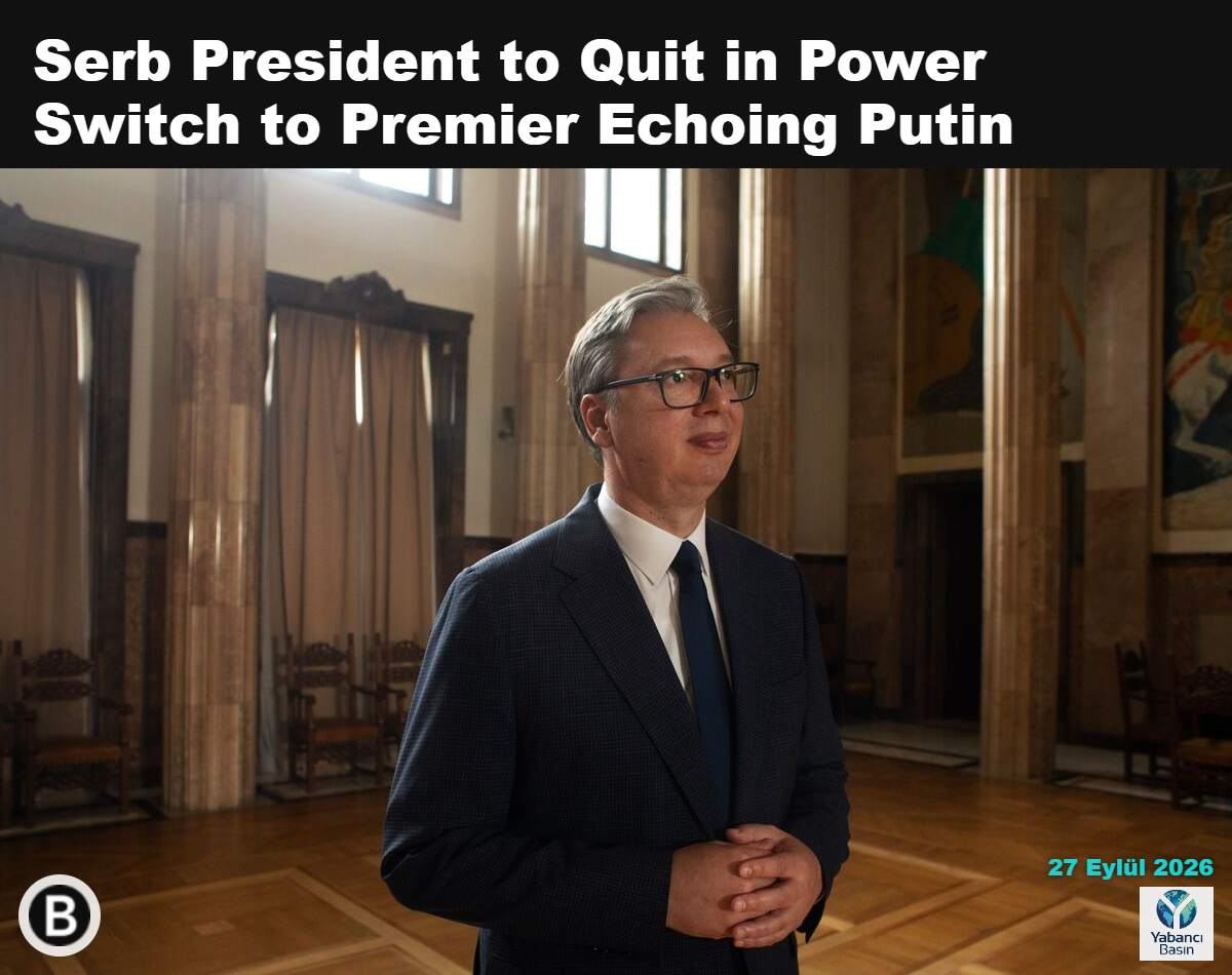 Aleksandar Vucic — Fotoğraf: Igor Pavicevic/Bloomberg