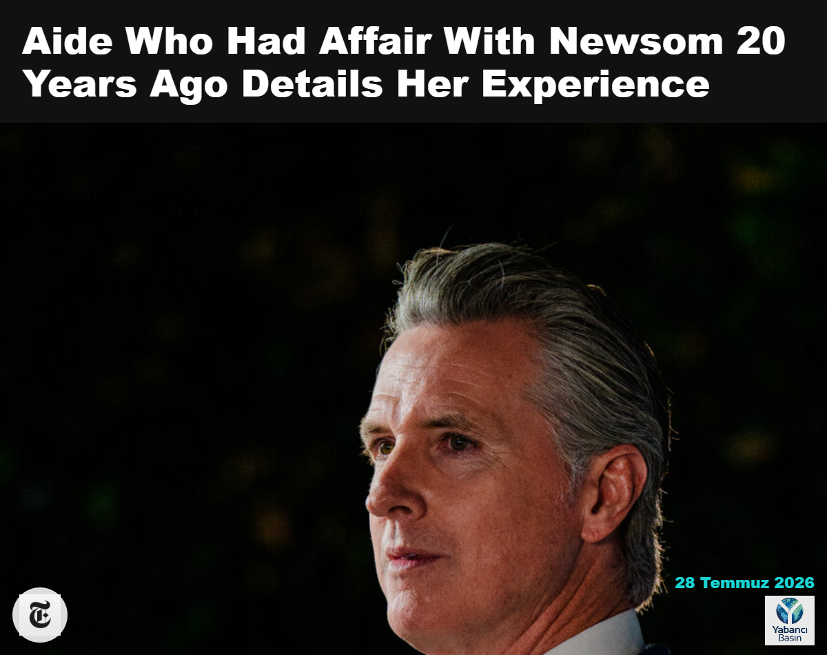 Ruby Rippey, yeni bir denemede Gavin Newsom San Francisco belediye başkanıyken yaşadığı ilişkiyi ilk kez ayrıntılı biçimde anlatıyor. Gabriela Bhaskar/The New York Times