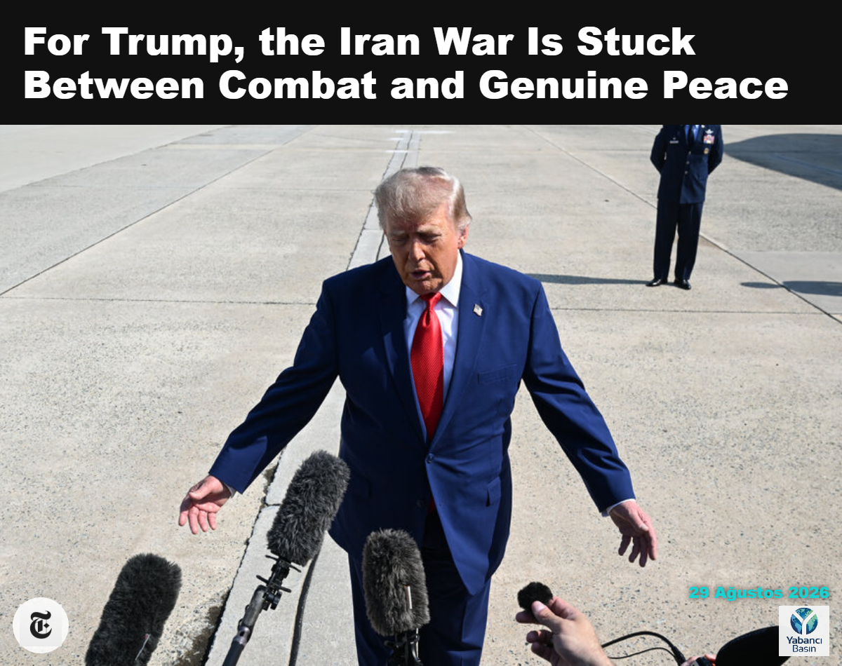 Başkan Trump, savaşı kabul edilebilir şartlarla sona erdirecek bir anlaşma sağlayamadı. Kenny Holston/The New York Times