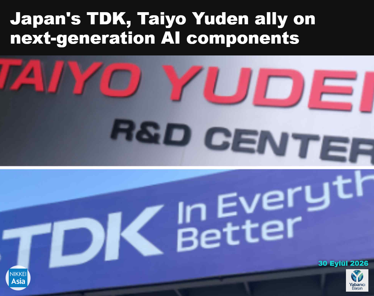 Yapay zeka uygulamalarında kapasitörler gibi bileşenlere yönelik artan talep, TDK ve Taiyo Yuden’in büyümesini destekliyor. (Fotoğraflar Nikkei tarafından temin edilmiştir.)
