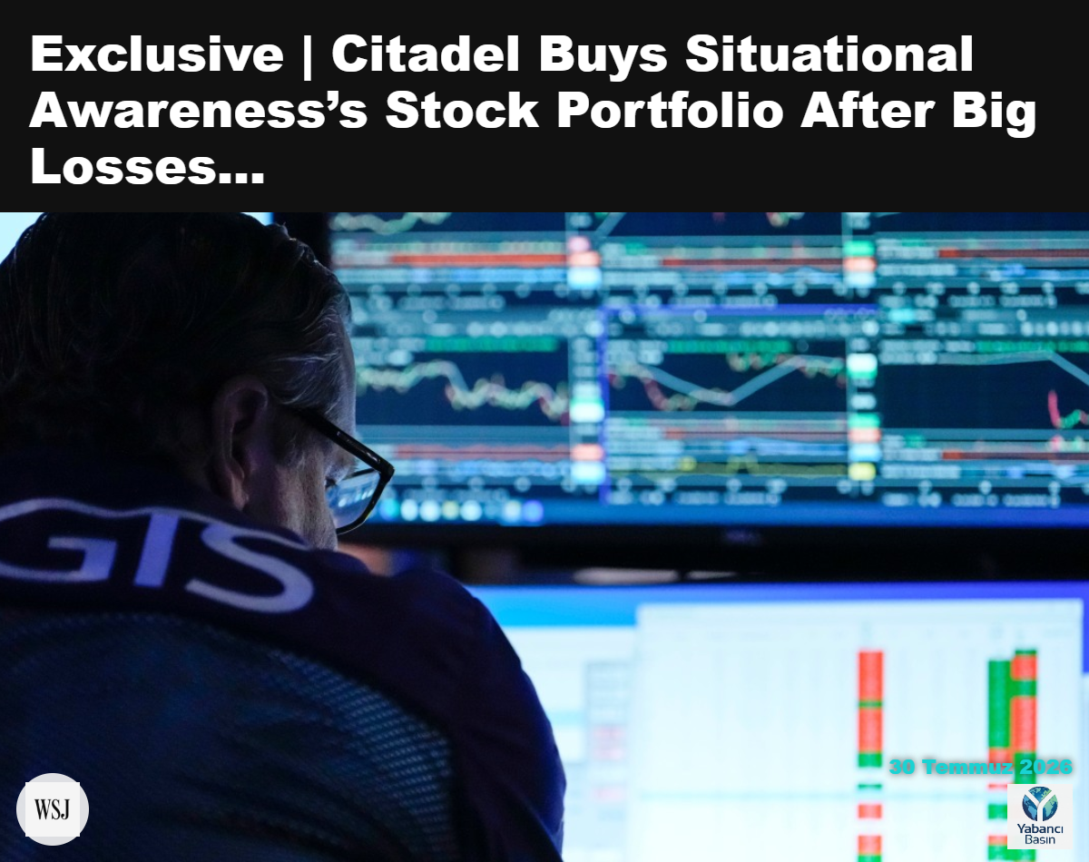 Bir trader, New York Menkul Kıymetler Borsası işlem salonunda çalıştı. YUKI IWAMURA/ASSOCIATED PRESS